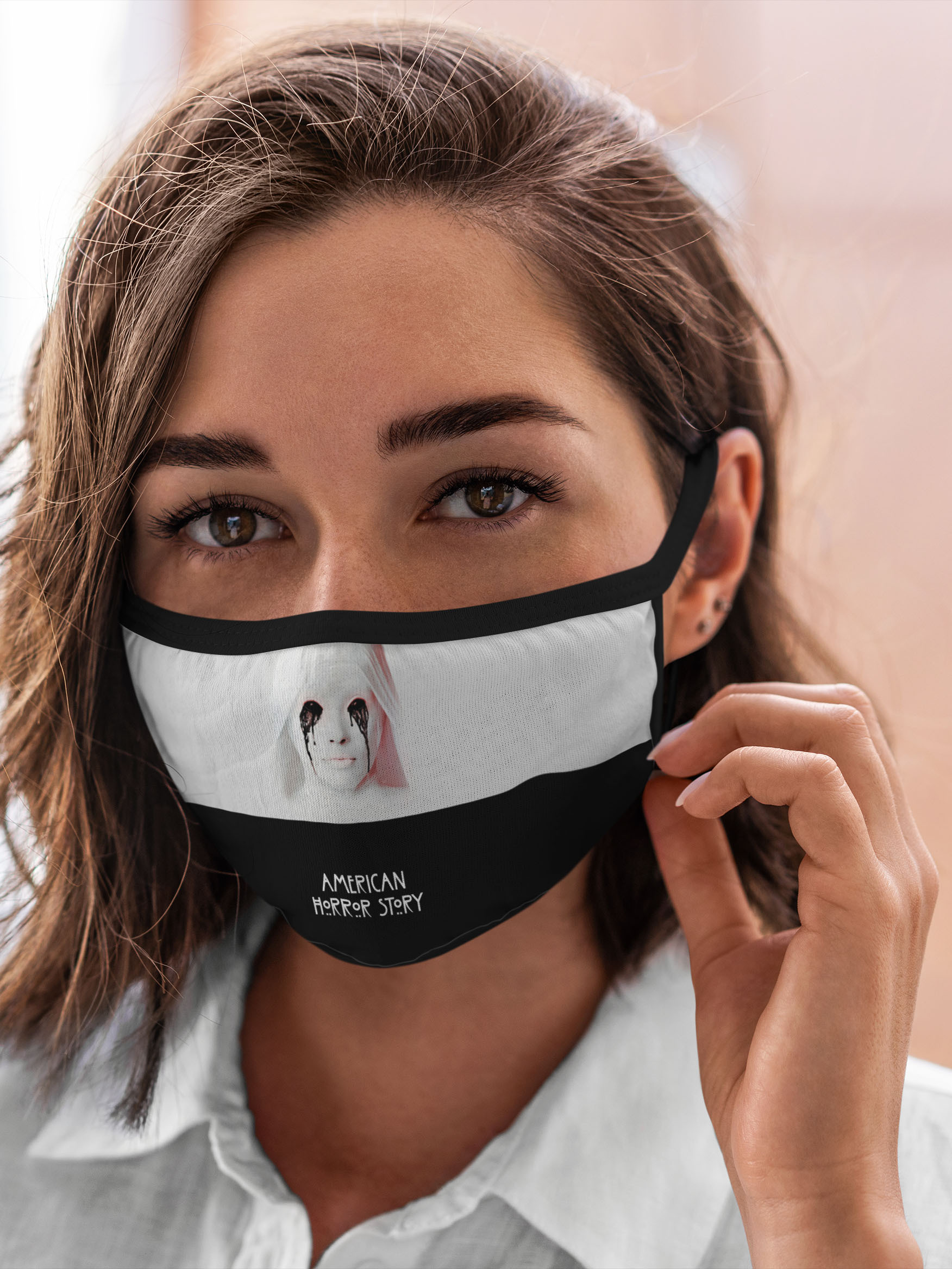 

Многоразовая маска унисекс Burnettie American Horror Story, Разноцветный, American Horror Story