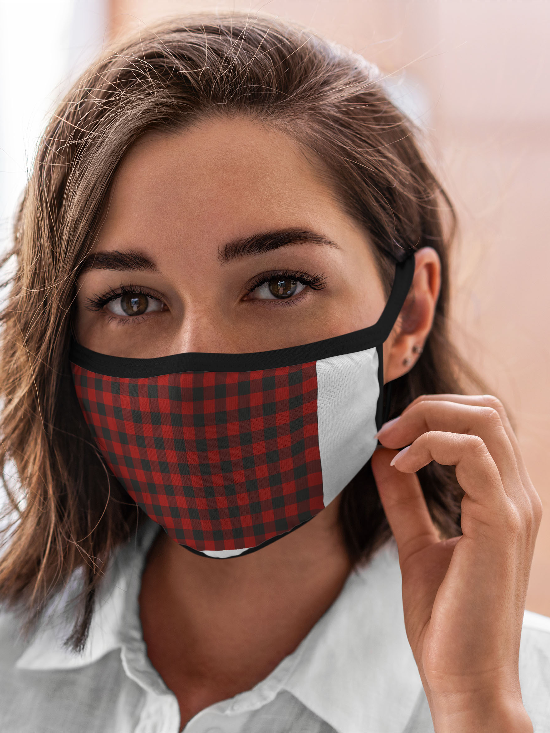 

Многоразовая маска унисекс Burnettie Узоры Бордовая Клетка, Разноцветный, Узоры Бордовая Клетка