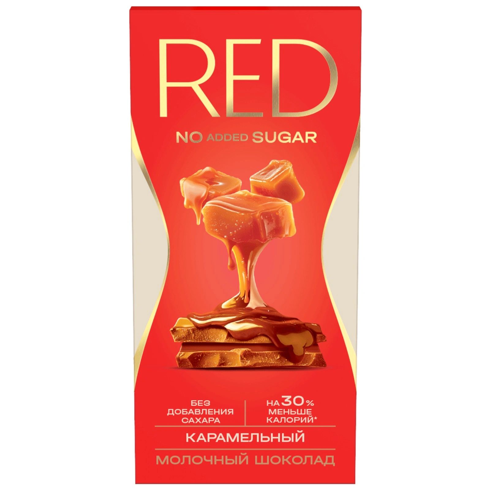 Шоколад Red Delight молочный карамелизованный 70 г