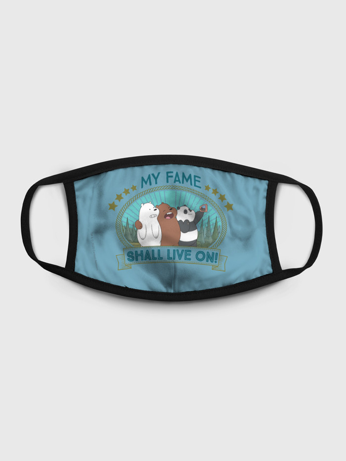 

Многоразовая маска унисекс Burnettie We Bare Bears, Разноцветный, We Bare Bears