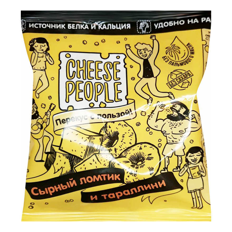 

Набор сыров Cheese People Сырный ломтик 25 г