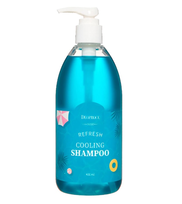 Шампунь Deoproce охлаждающий Refresh Cooling Shampoo охлаждающий лубрикант jo agape cooling гипоаллергенный 60 мл