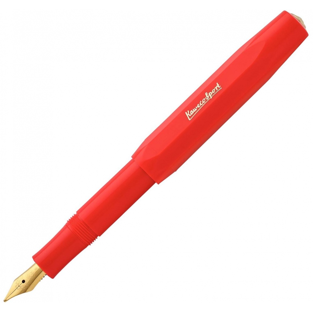 

Kaweco 10001148 Ручка перьевая kaweco classic sport, red gt (перо в - 1.1 мм)