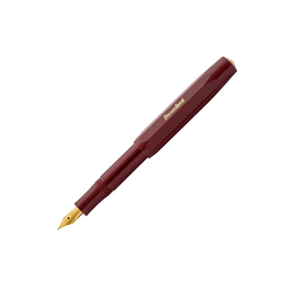 

Kaweco 10000484 Ручка перьевая kaweco classic sport, burgundy gt (перо м - 0,9 мм)