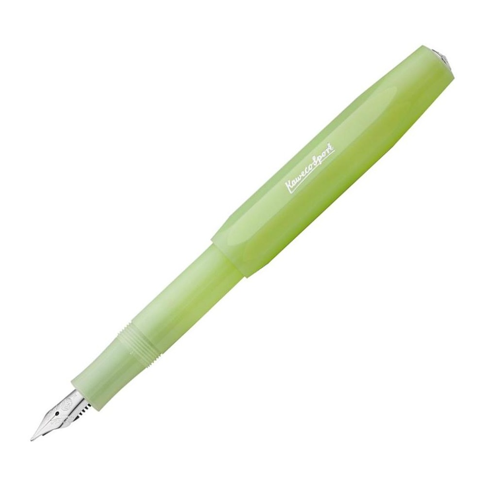 

Kaweco 10001888 Перьевая ручка kaweco frosted sport, fine lime ct (перо f - 0.7 мм)