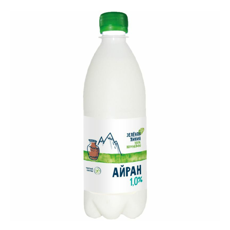 

Айран Зелёная линия 1% 500 мл