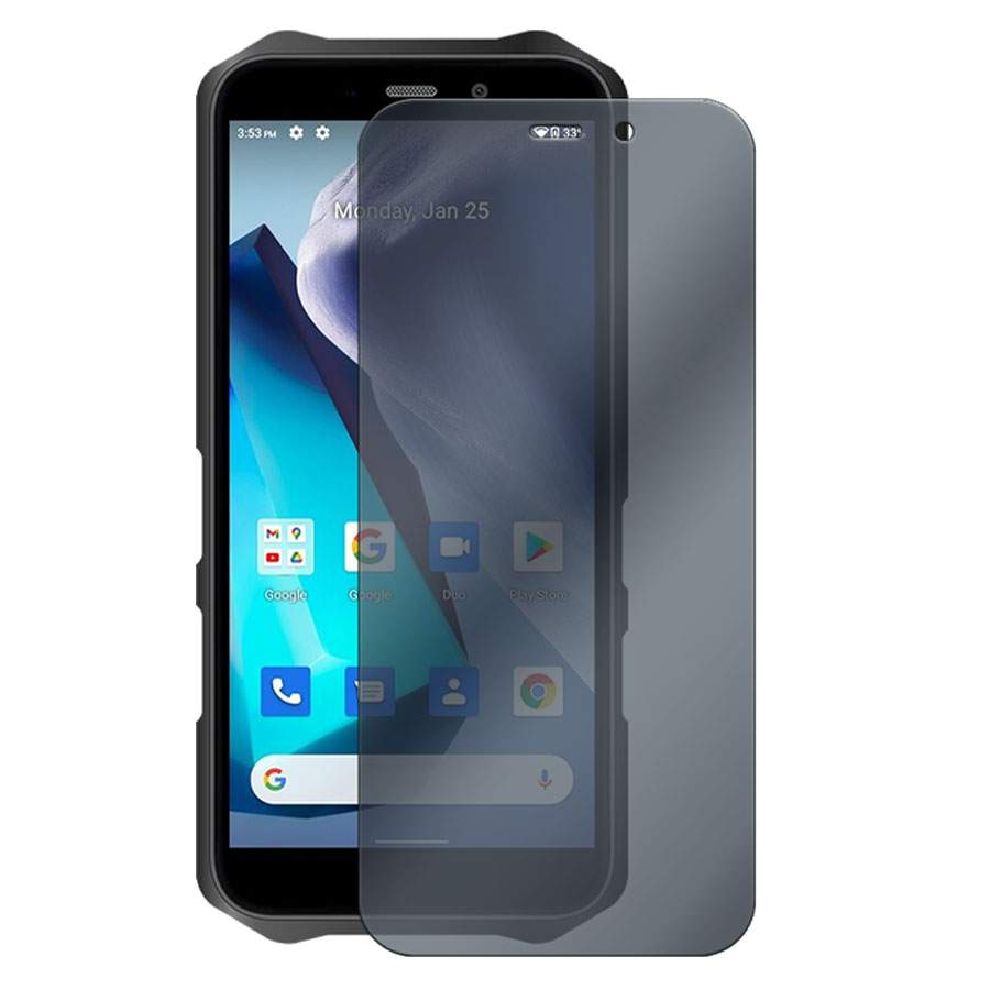 

Стекло защитное гибридное Антишпион Krutoff для Oukitel WP12 Pro