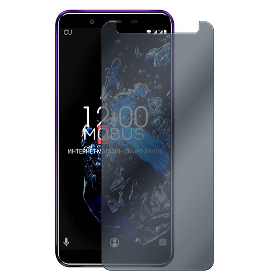 

Стекло Защитное Гибридное Антишпион Krutoff для Oukitel U25 Pro