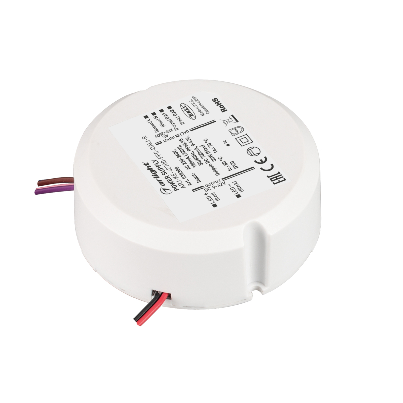 

Блок питания Arlight ARJ-KE-42700-PFC-DALI-R (30W, 9-42V, 0.7A) 038300, Белый, Arj