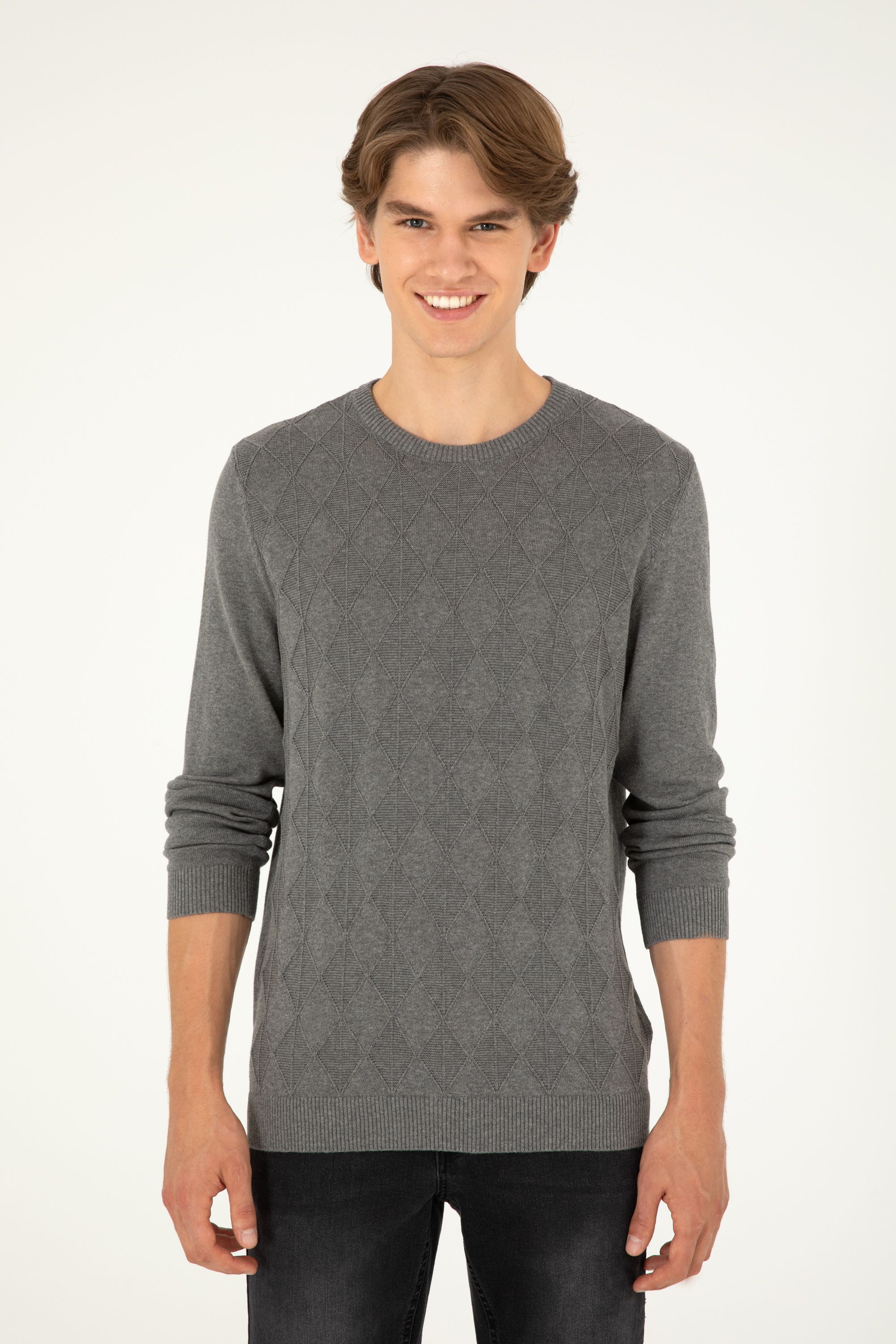 

Джемпер мужской U.S. POLO Assn. G081GL0TK0CORN серый L, G081GL0TK0CORN
