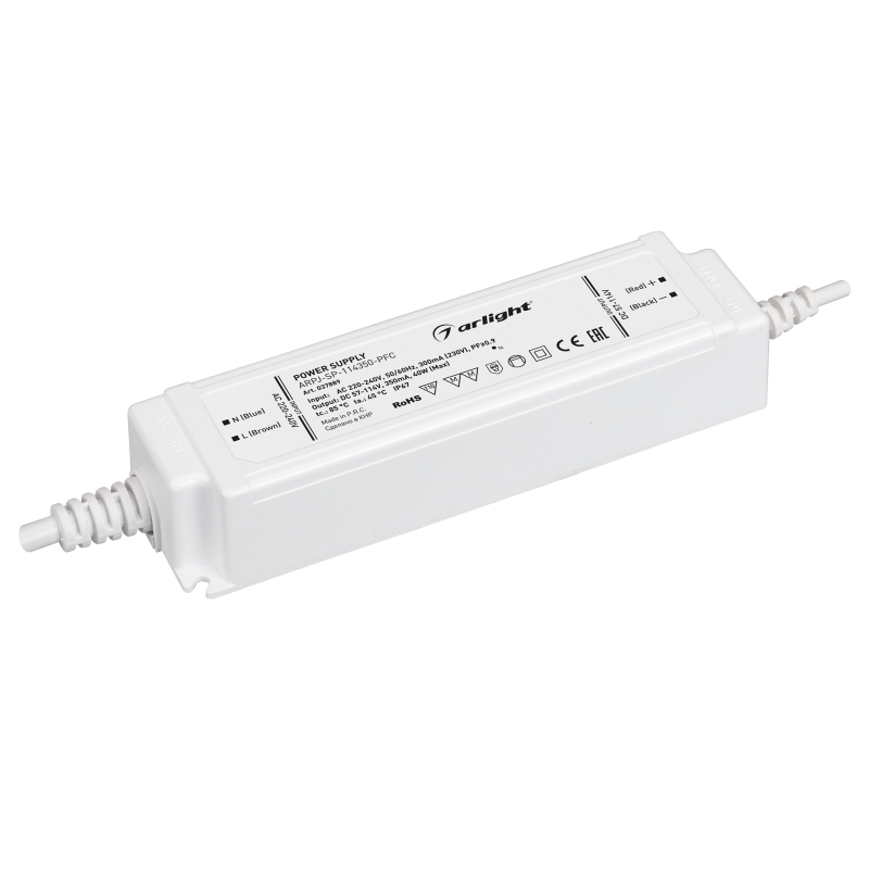 Блок питания Arlight ARPJ-SP-114350-PFC (40W, 57-114V, 0.35A) 037889