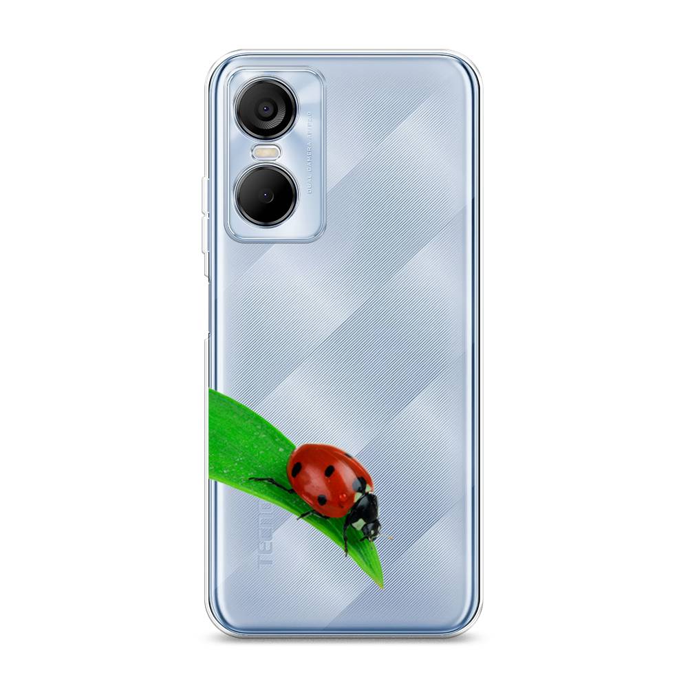 

Чехол Awog на Tecno Pop 6 pro / Техно Поп 6 Про "На счастье", Белый;красный;зеленый