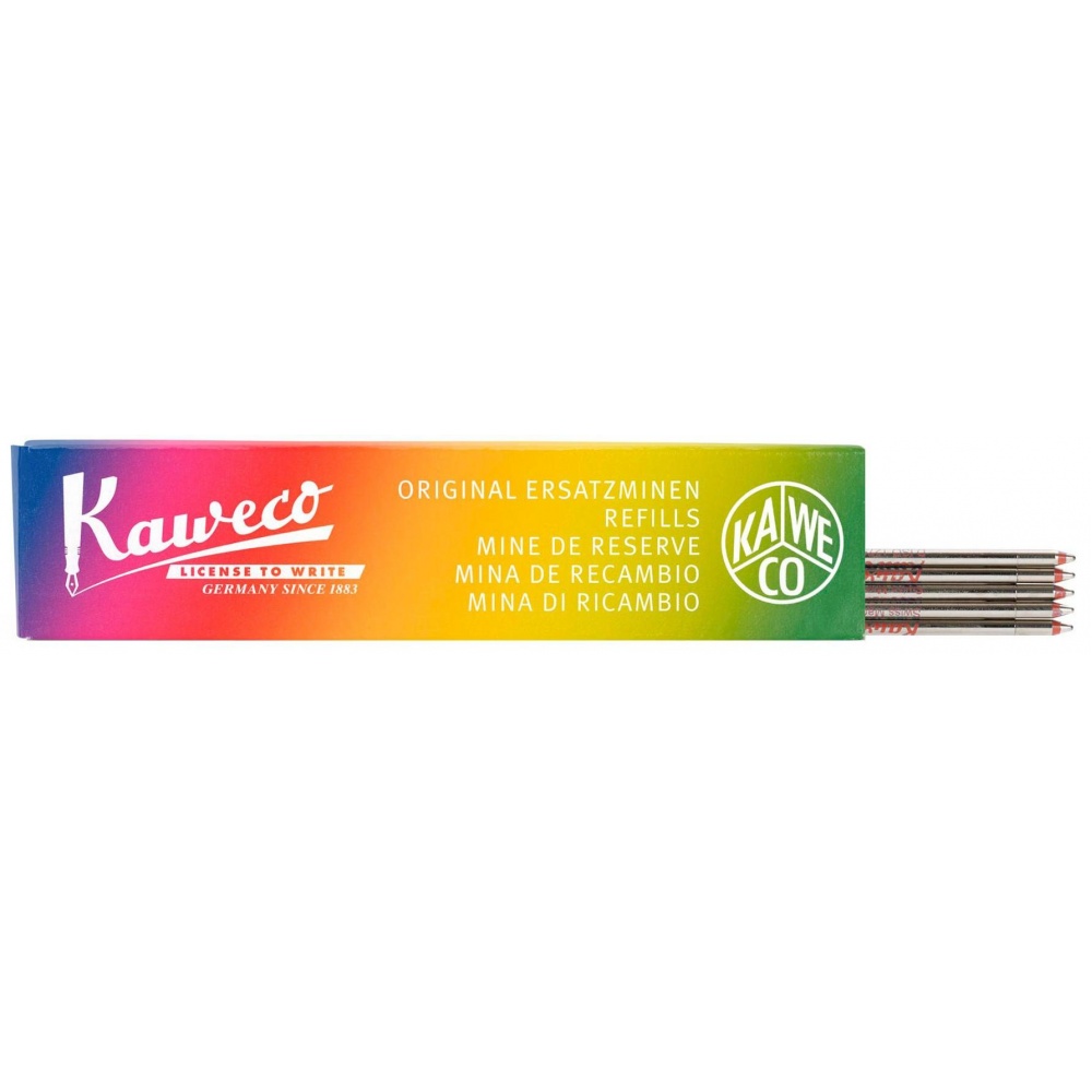 

Kaweco 10001527 Стержень для шариковой ручки kaweco d1 красный м (средний)