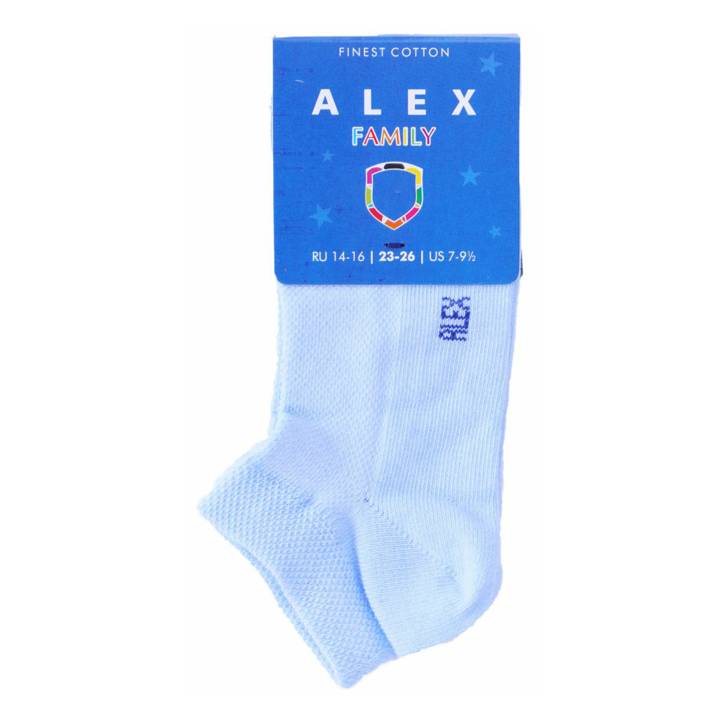 

Носки детские Alex Textile голубые бесшовные р 19-22