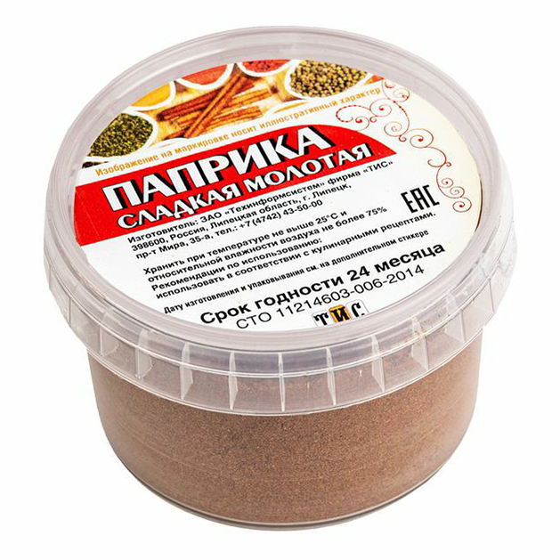 

Паприка Тис сладкая молотая