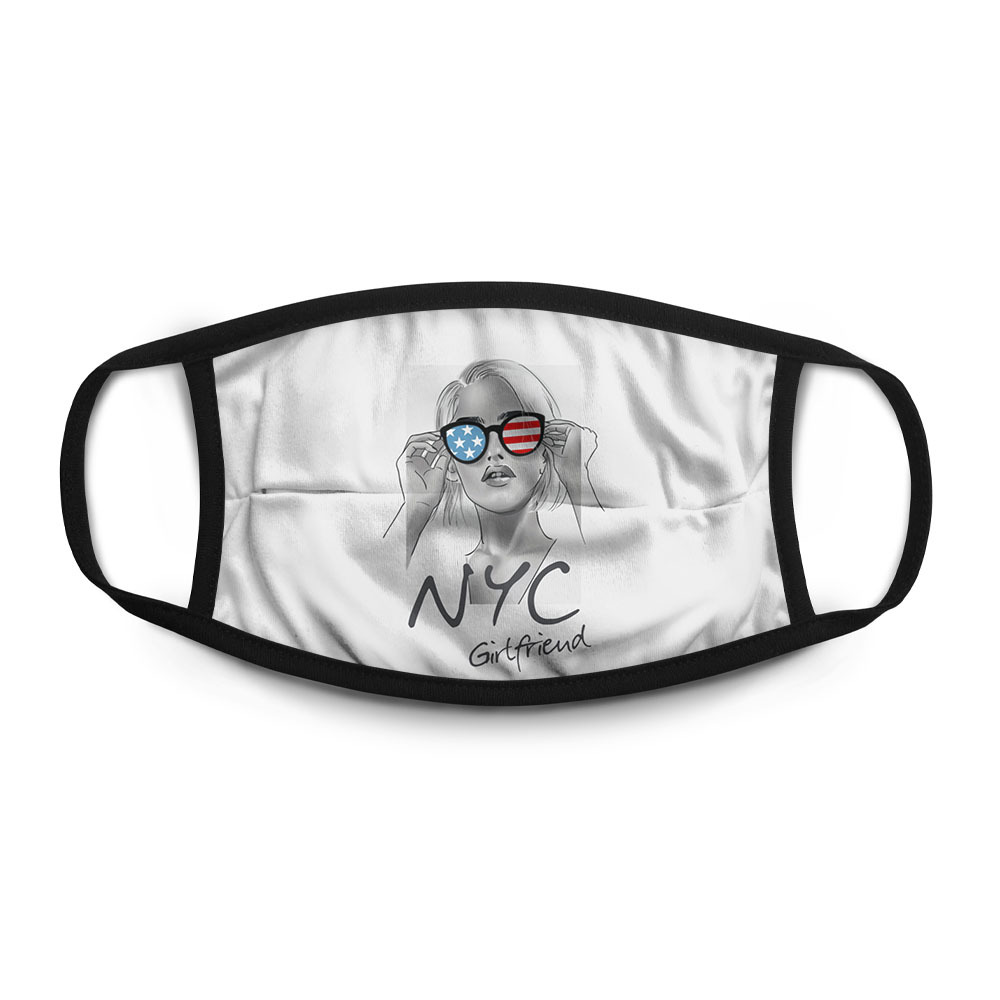 

Многоразовая маска унисекс Burnettie Сша Nyc Girlfriend, Разноцветный, Сша Nyc Girlfriend