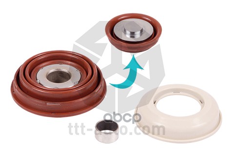 фото Ttt13498_р/к диcк.тормоза !3(мр) пятак d69 с выступом, втулка, пыльник knorr sn5, man tgl, ttt-auto