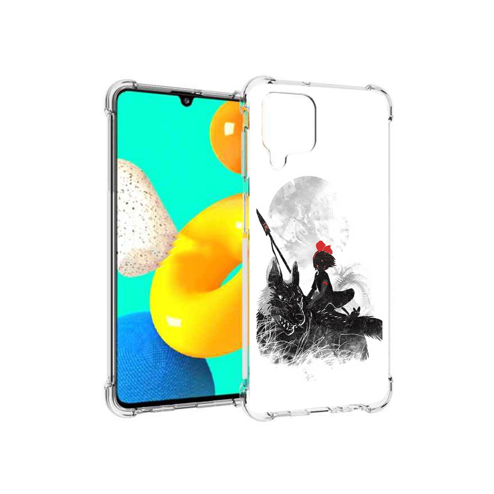 

Чехол MyPads Tocco для Samsung Galaxy M32 мононоке (PT161818.523.481), Прозрачный, Tocco