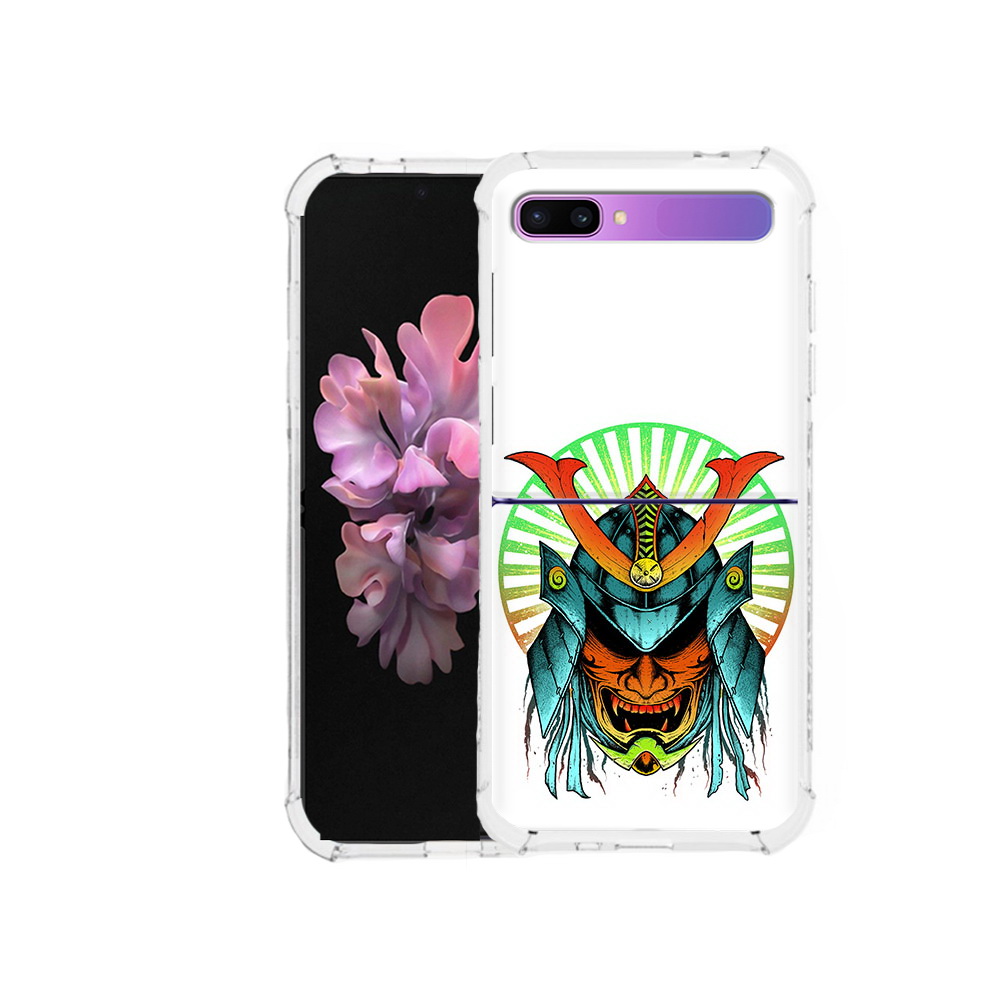 

Чехол MyPads Tocco для Samsung Galaxy Z Flip ешимитсу рисунок (PT226935.587.345), Прозрачный, Tocco
