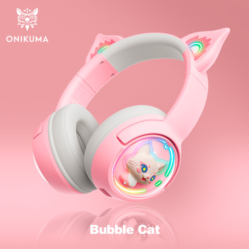 Игровые наушники Onikuma Bubble Cat B5-P