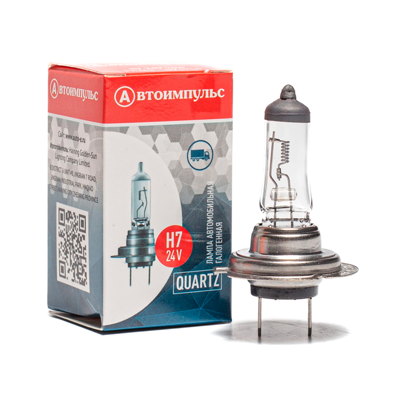 Autoimpuls Автолампа галогенная QUARTZ H7 24 В 70W PX26d H7 24-70