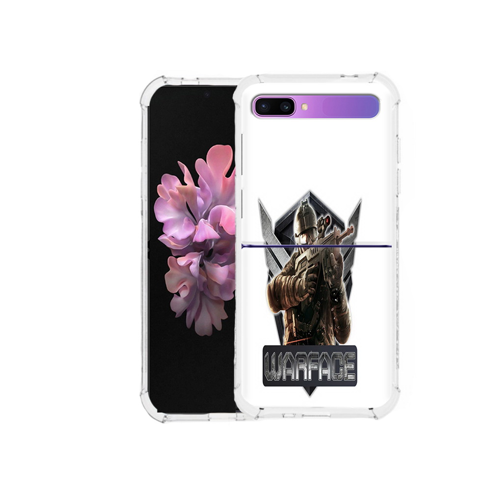 

Чехол MyPads Tocco для Samsung Galaxy Z Flip игра про войну (PT226935.587.374), Прозрачный, Tocco
