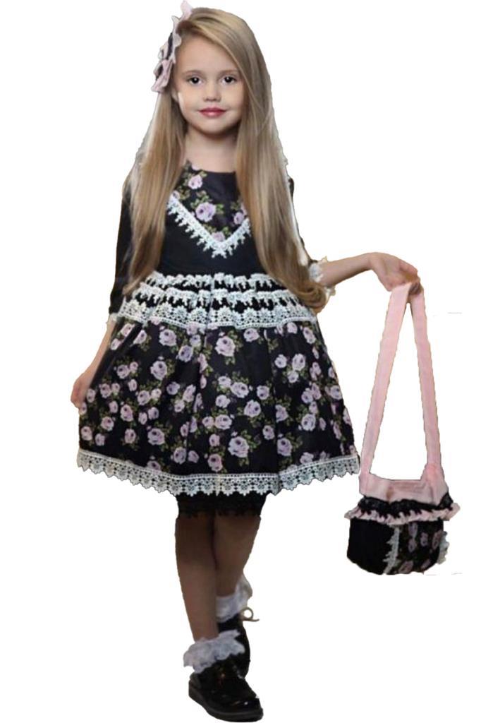 

Платье Riccotarz 2222603012 черный 3-4 лет (доставка из-за рубежа), 2222603012