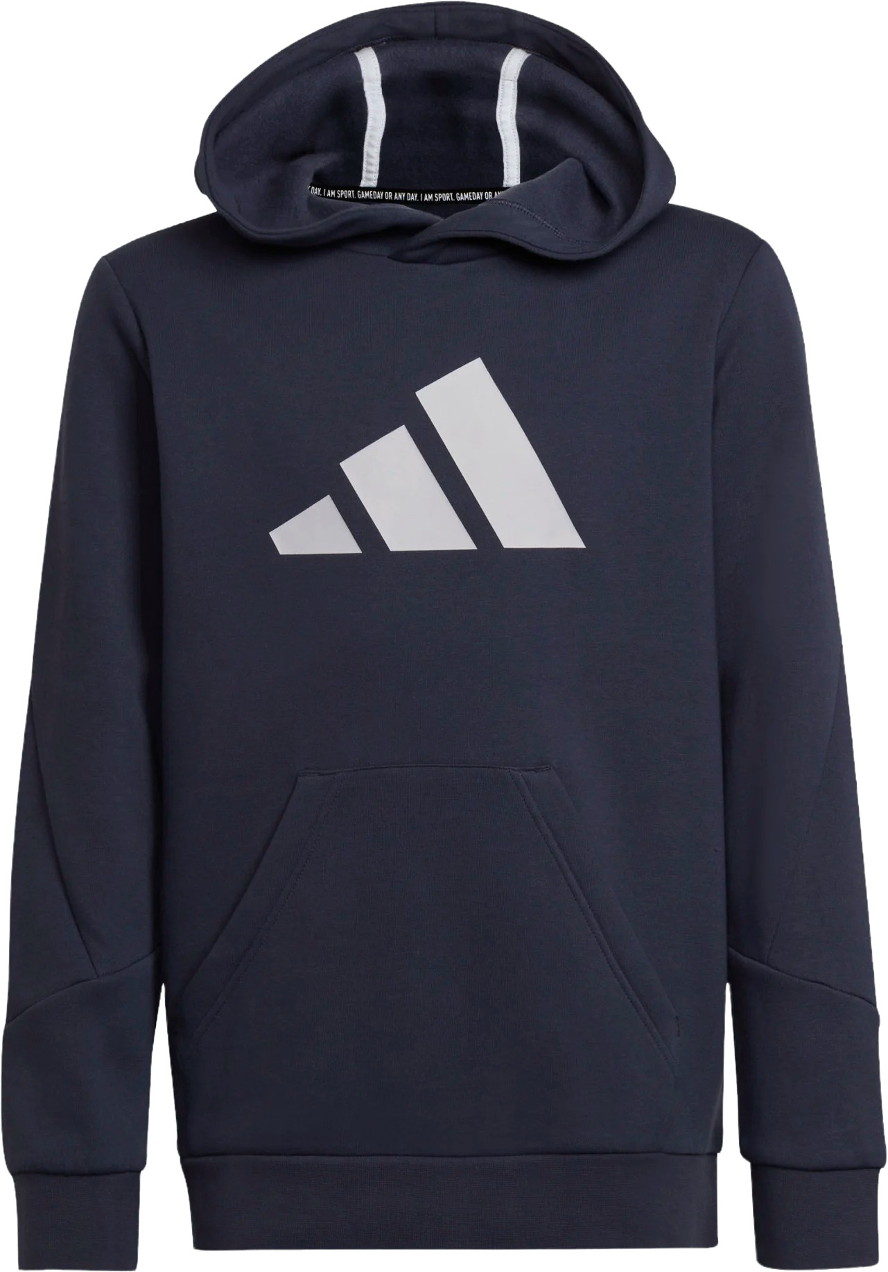 

Худи Adidas U 3 BAR FL HD HE1922 Синий 140, HE1922