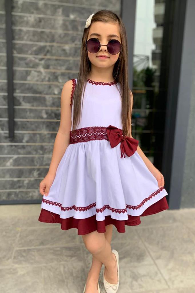 

Платье Riccotarz 2222204003 бордовый 3-4 лет (доставка из-за рубежа), 2222204003