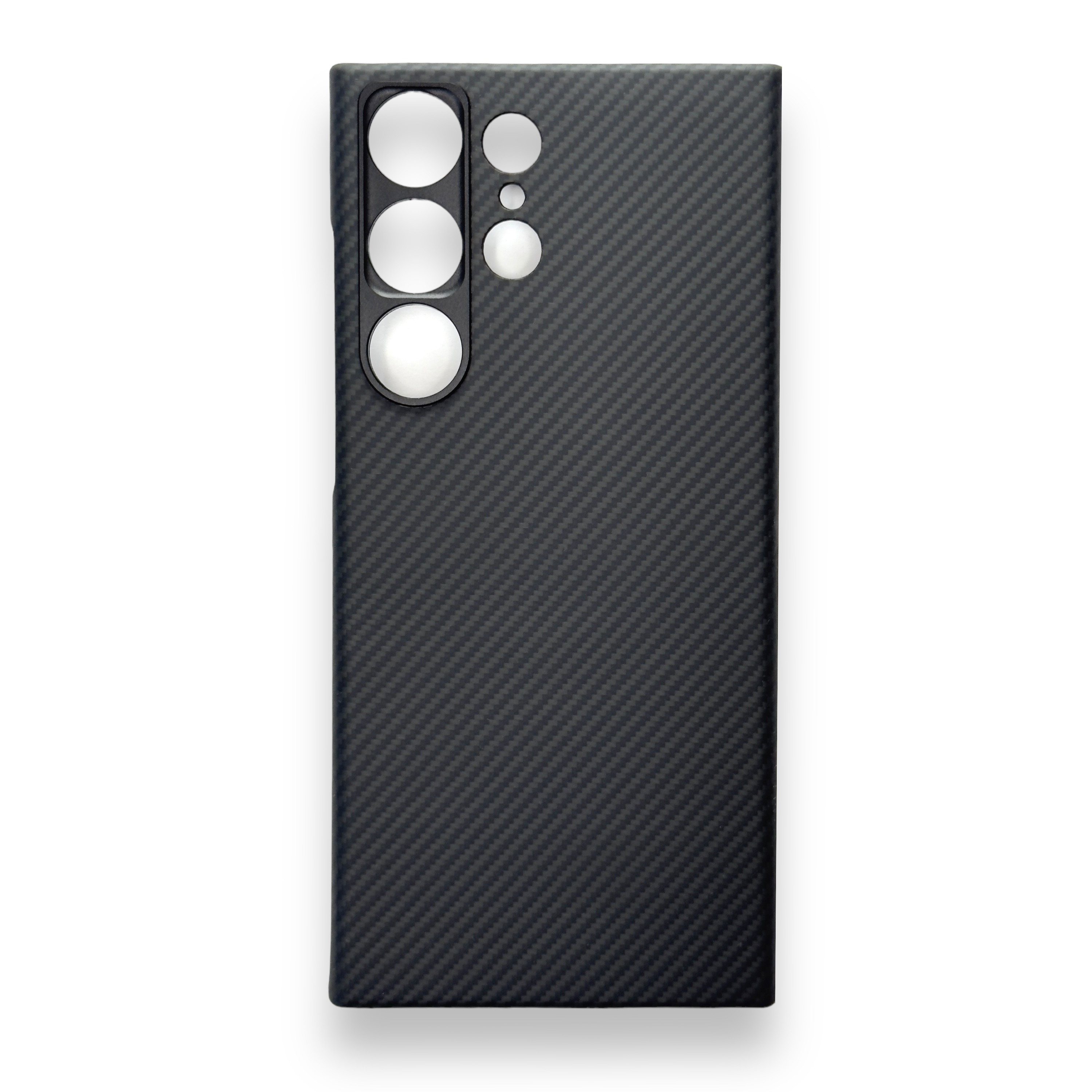 Чехол карбоновый для Samsung S23 Ultra MagSafe из арамидного волокна, сверхтонкий
