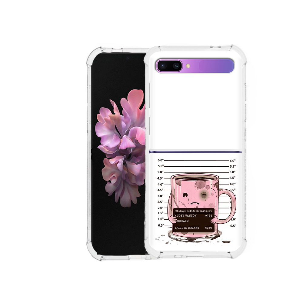 

Чехол MyPads Tocco для Samsung Galaxy Z Flip кружка (PT226935.587.420), Прозрачный, Tocco