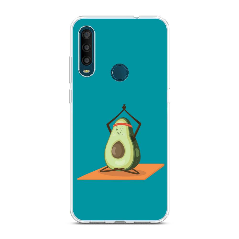 

Чехол на Alcatel 1SE 2020 "Расслабься с авокадо", Голубой, 171250-6