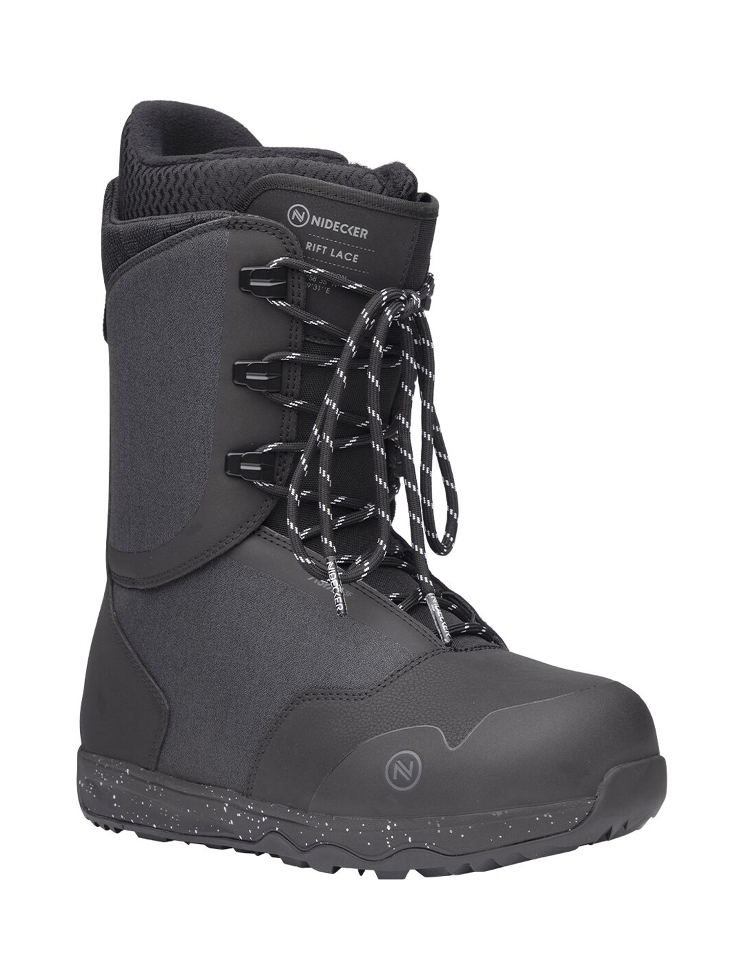 Ботинки Для Сноуборда Nidecker 2023-24 Rift Lace Black р.10.5 US