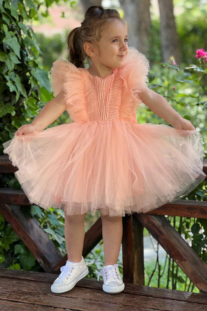 

Платье Riccotarz 2222907005 оранжевый 9-10 лет (доставка из-за рубежа), 2222907005
