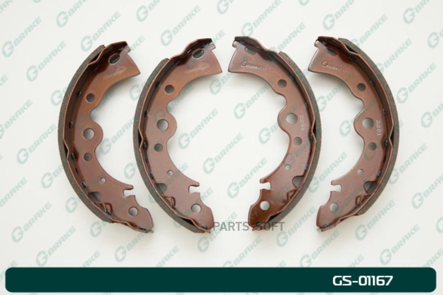 

Тормозные колодки GBRAKE барабанные GS01167
