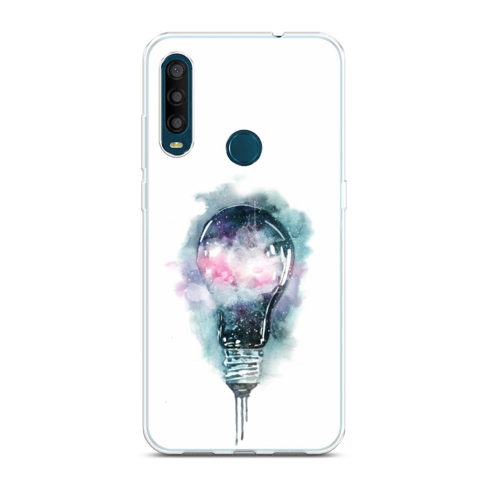 

Чехол на Alcatel 1SE 2020 "Волшебная лампа", Белый;серый, 171250-4