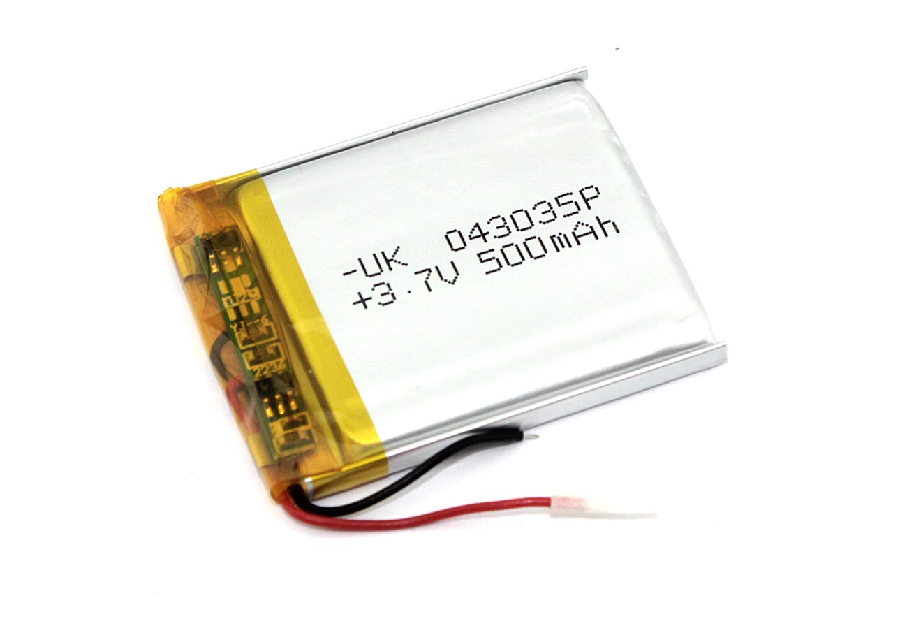 Аккумуляторная батарея OEM Li-Pol 4*30*35мм 2pin 3.7V/500mAh