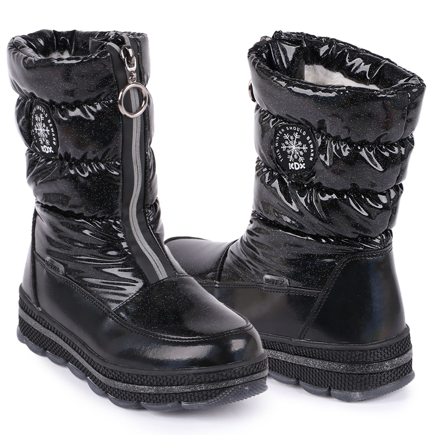 

Дутики детские Kdx HAOFW21-001 черный р.31, HAOFW21-001