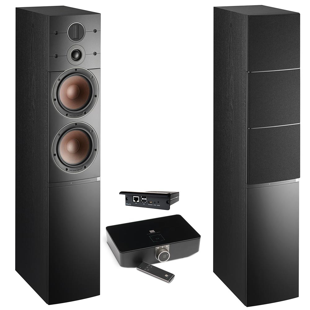 

Напольная акустика Dali Callisto 6 C black + Sound Hub + BluOS Module, Черный