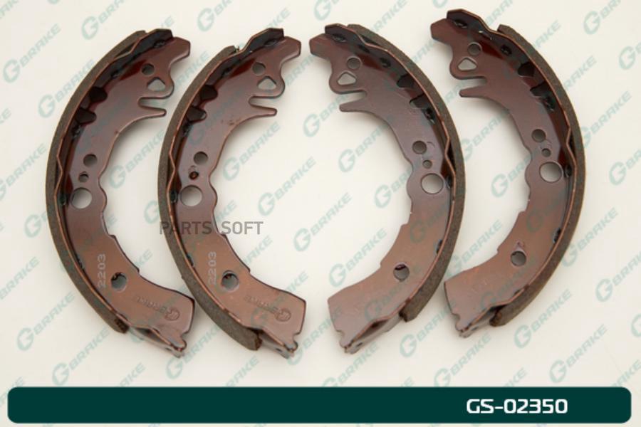 

Тормозные колодки GBRAKE барабанные GS02350