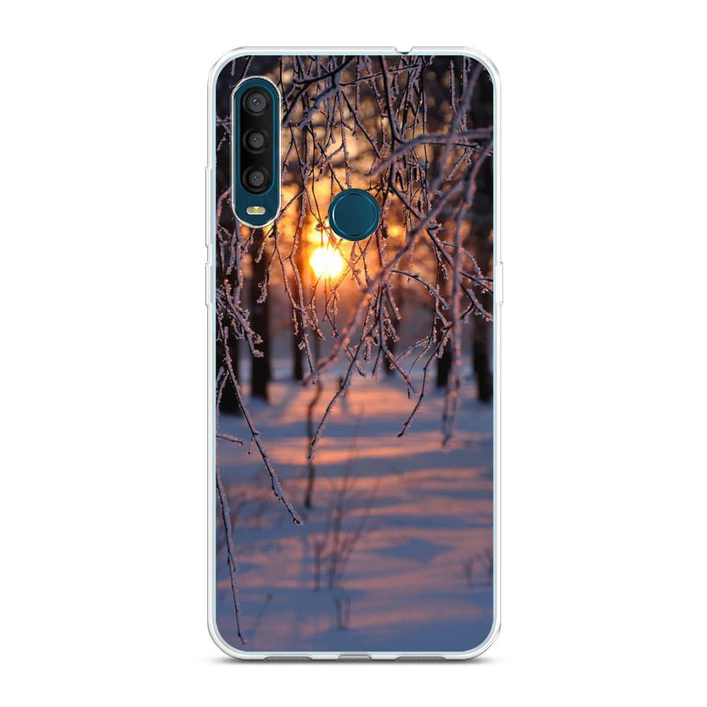 

Чехол на Alcatel 1SE 2020 "Зима 7", Оранжевый;розовый;черный, 171250-2
