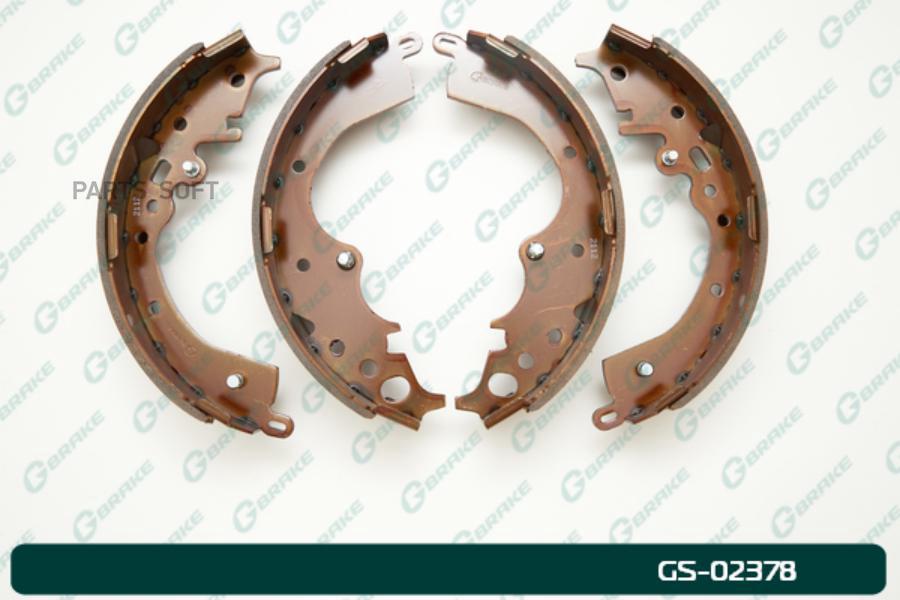 

Тормозные колодки GBRAKE барабанные GS02378