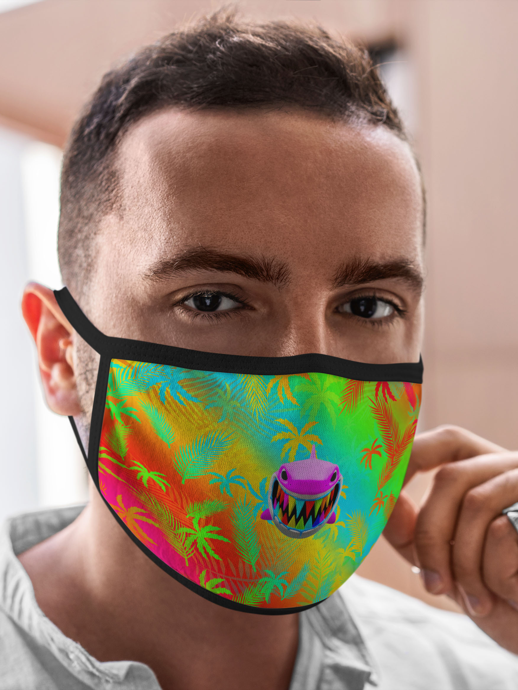 

Многоразовая маска унисекс Burnettie 6Ix9Ine 69 Shark, 6Ix9Ine 69 Shark