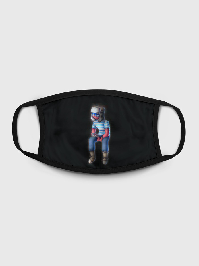 

Многоразовая маска унисекс Burnettie Countryhumans Россия, Countryhumans Россия