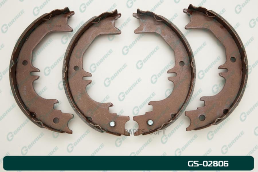 

Тормозные колодки GBRAKE барабанные GS02806