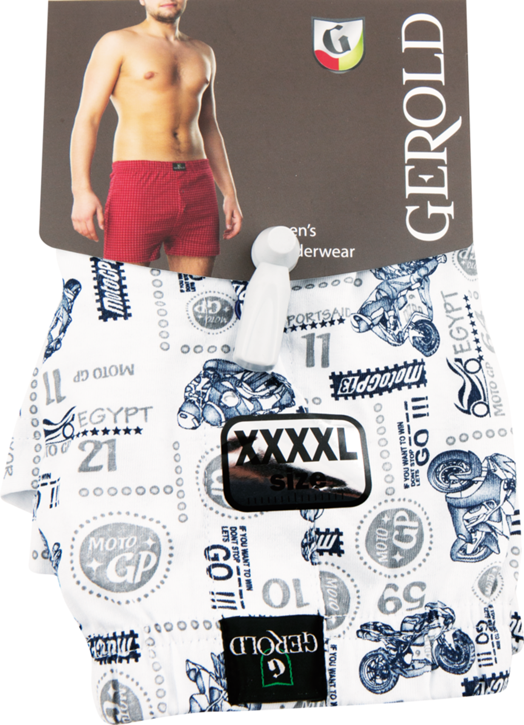 

Трусы мужские Gerold белые 4XL, Белый