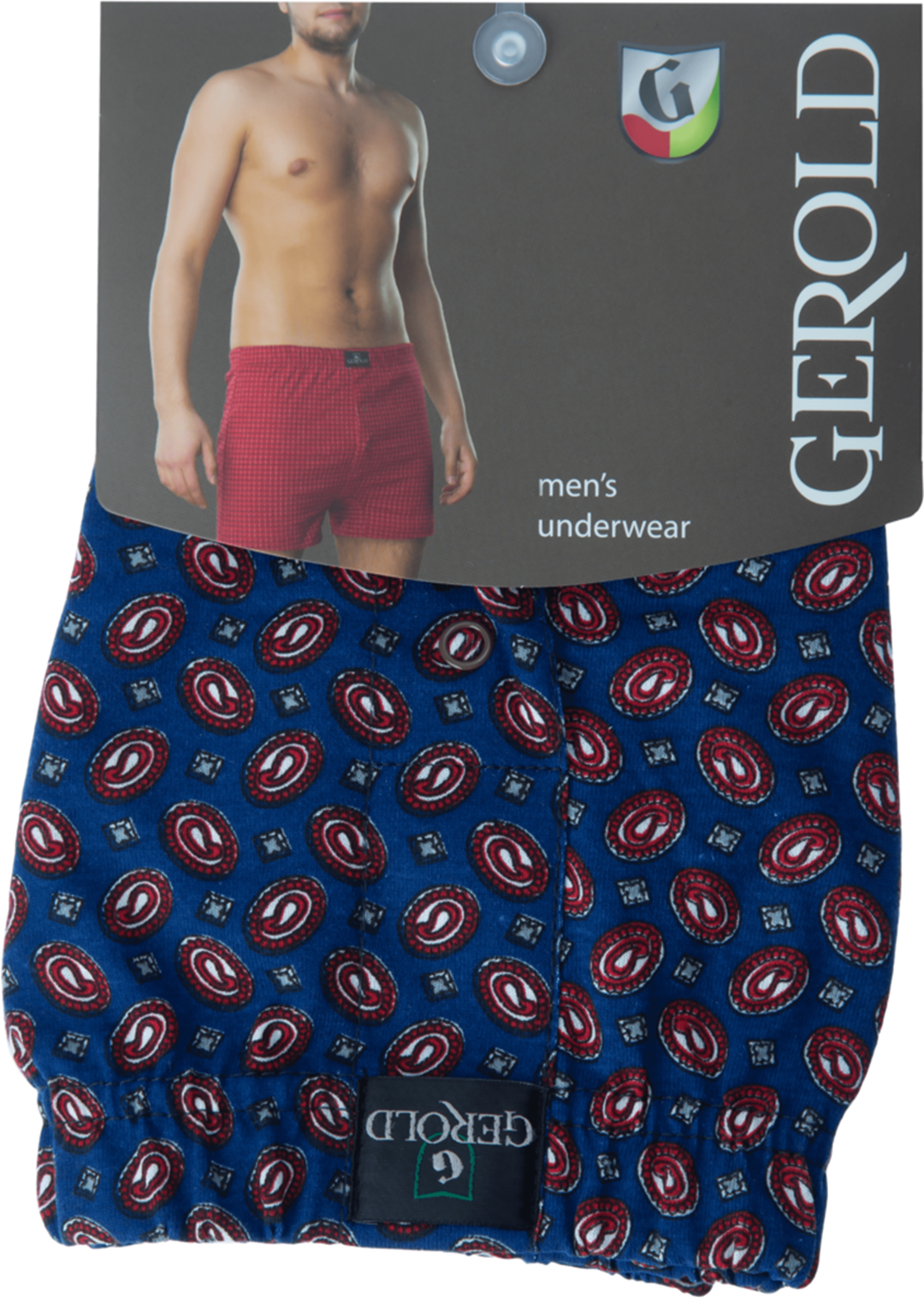 

Трусы мужские Gerold синие L, Синий