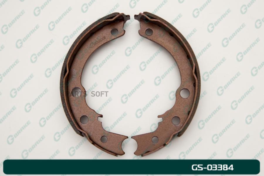 Тормозные колодки GBRAKE барабанные GS03384