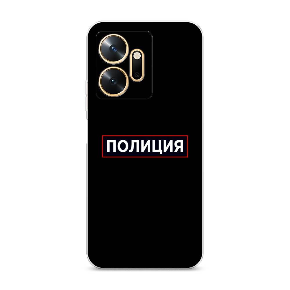 

Чехол Awog на Infinix Zero 20 / Инфиникс Зеро 20 "Police logo", Черный;белый;красный