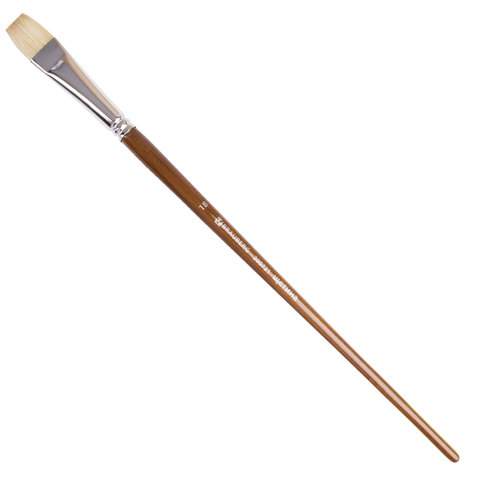 

Кисть художественная BRAUBERG, щетина, плоская, №18, арт. 200721 - (3 шт.)